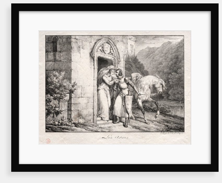 The Farewells by Horace Vernet
