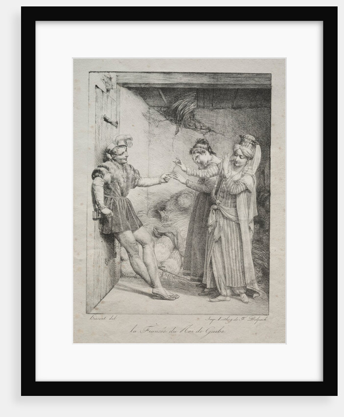 The Fiancée of the King of Garbe, 1800 by Louis Hersent