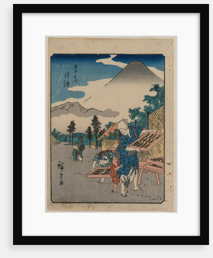The Fifty-Three Stations of the Tokaido: Numazu, c. 1850 by Ando Hiroshige