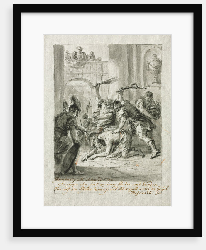 The Flagellation, 1788 by Martin Johann Schmidt