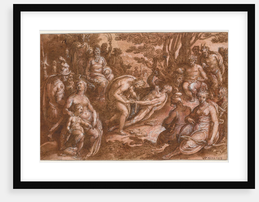 The Flaying of Marsyas, c. 1570-1605 by Jan van der Straet