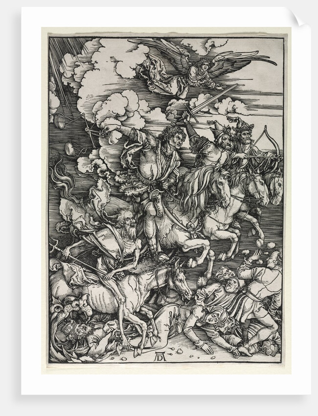 The Four Horsemen, from The Apocalypse, c. 1498 by Albrecht Dürer