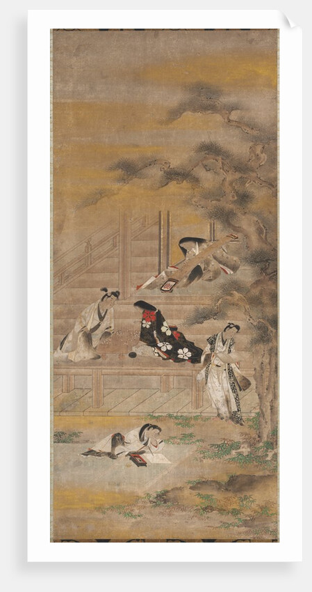 The Four Pleasures, 17th century by Iwasa Matabei (attributed to)