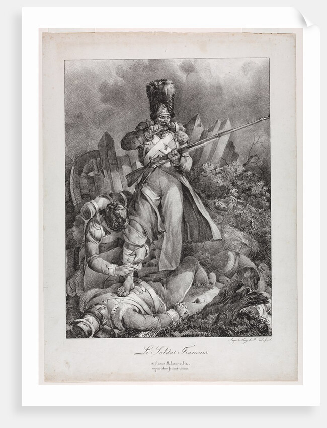 The French Soldier, 1818 by Nicolas Toussaint Charlet; Delpech