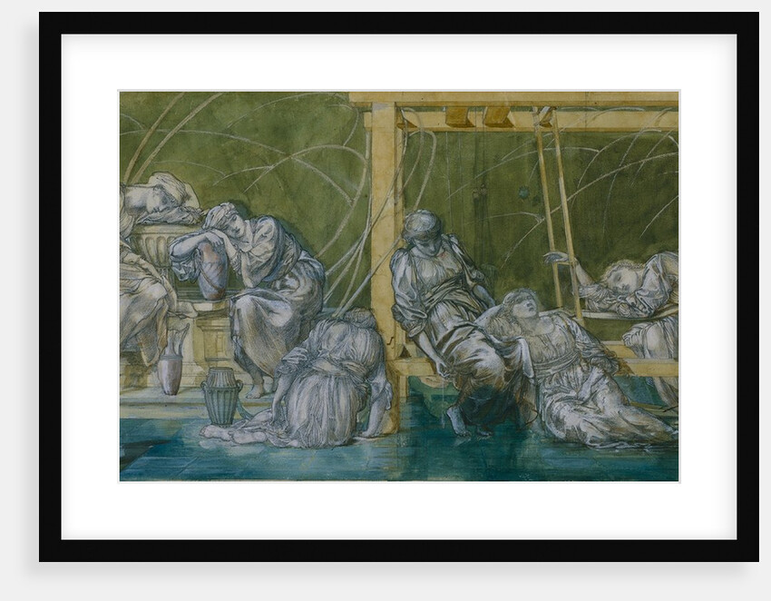 The Garden Court, 1870-75 by Edward Burne-Jones