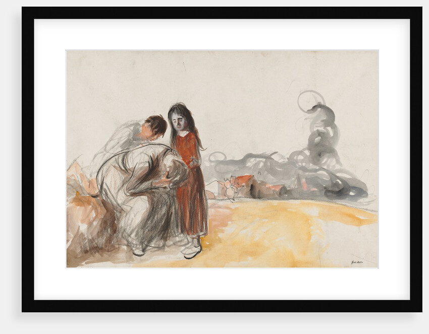 The Germans Have Gone Away, fourth quarter 1800s or first third 1900s by Jean Louis Forain