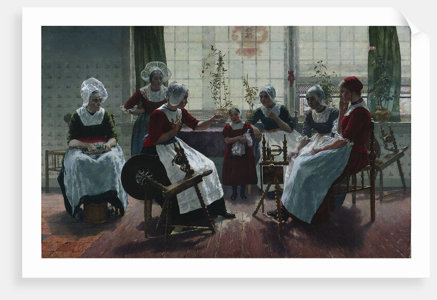 The Ghost Story, 1887 by Walter McEwen