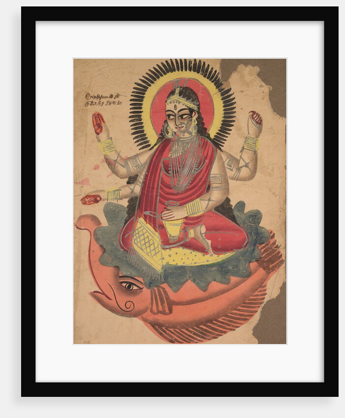 The Goddess Ganga, 1800s by Unknown