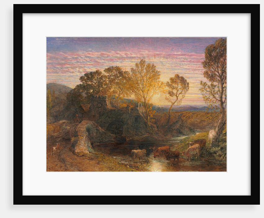 The Golden Hour, 1865 by Samuel Palmer