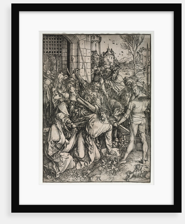 The Great Passion: Christ Bearing the Cross by Albrecht Dürer