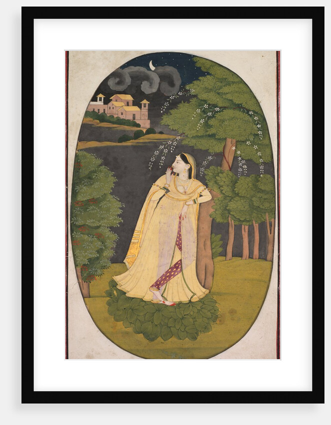 The Heroine Who Waits Anxiously for Her Absent Lover, c. 1800 by Unknown