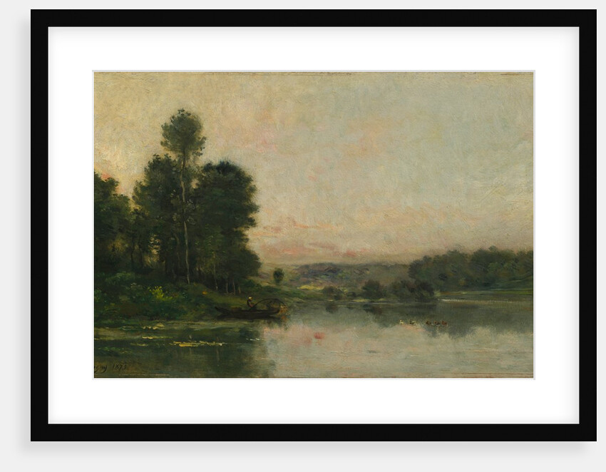 The Hillsides of Méry-sur-Oise, Opposite Auvers, 1873 by Charles François Daubigny