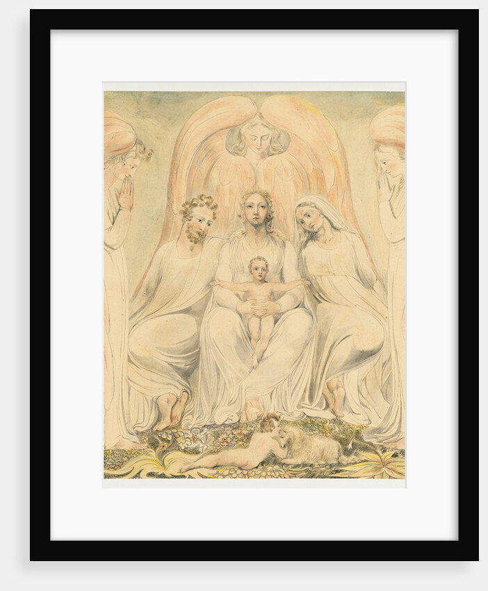 The Holy Family, c. 1805 by William Blake