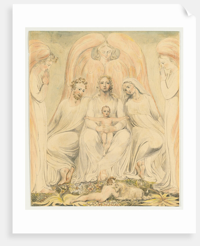 The Holy Family, c. 1805 by William Blake