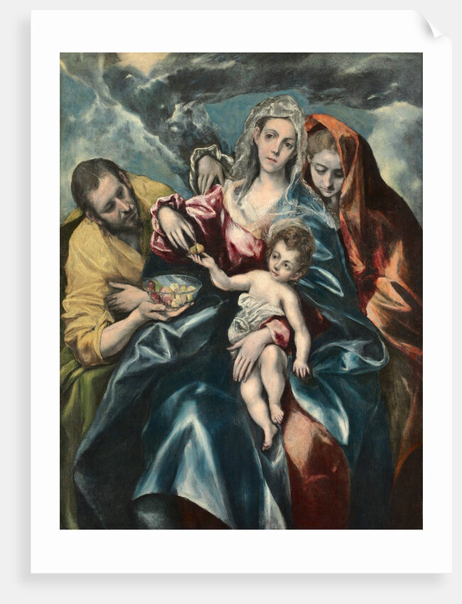 The Holy Family with Mary Magdalen, c. 1590-1595 by El Greco