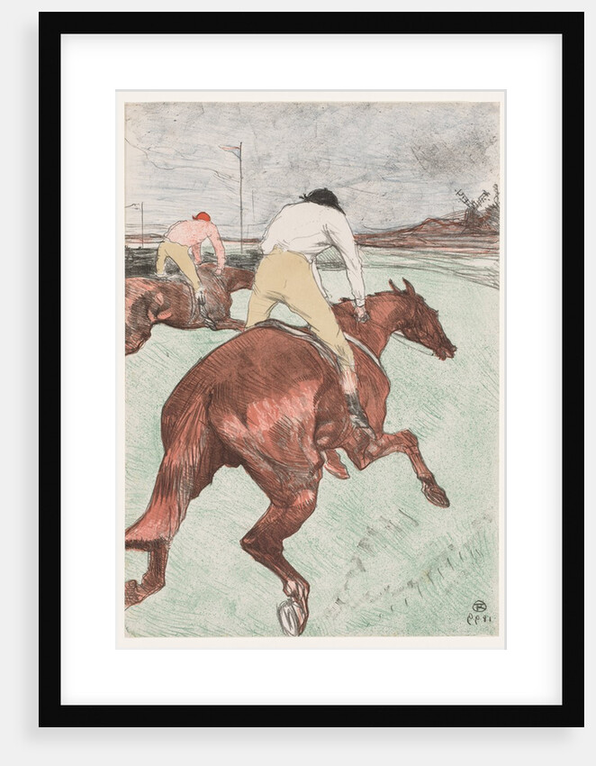 The Jockey, 1899 by Henri de Toulouse-Lautrec