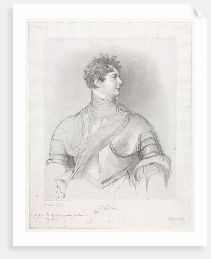 The King, George IV of Great Britain by Richard James Lane