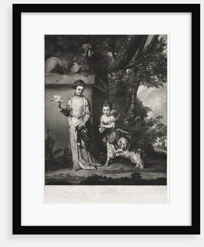 The Ladies Amabel and Mary Jemima Yorke, c. 1761 by Edward Fisher