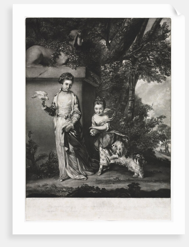 The Ladies Amabel and Mary Jemima Yorke, c. 1761 by Edward Fisher