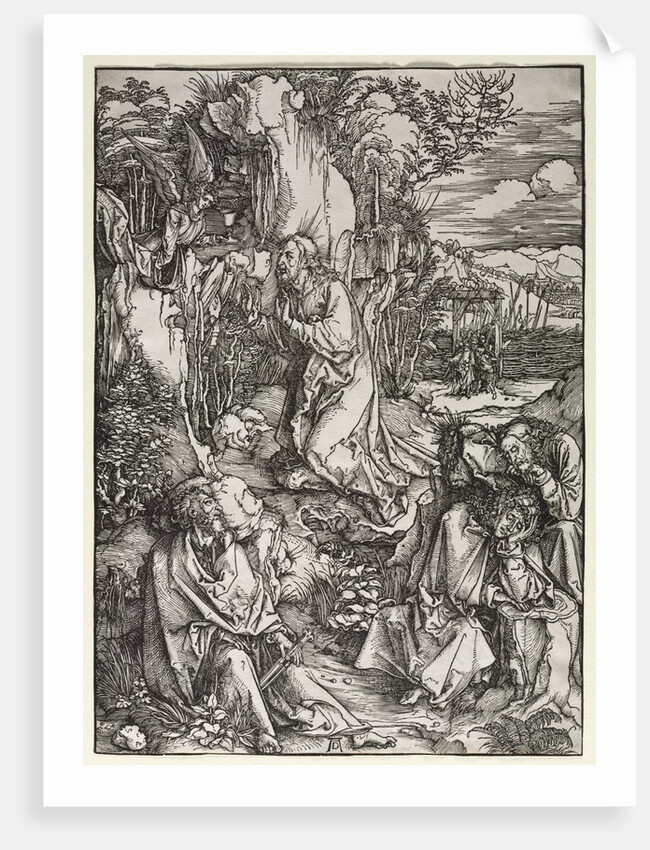 The Large Passion: Christ on the Mount of Olives, c. 1497-1500 by Albrecht Dürer