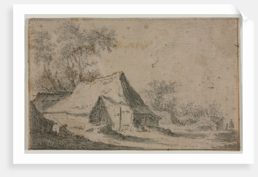 The Little Hamlet, second or third quarter 17th century by Anthonie Waterloo