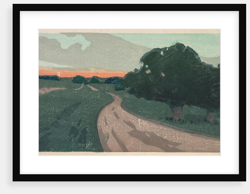 The Long Road or Argilla Road, c. 1898 by Arthur Wesley Dow