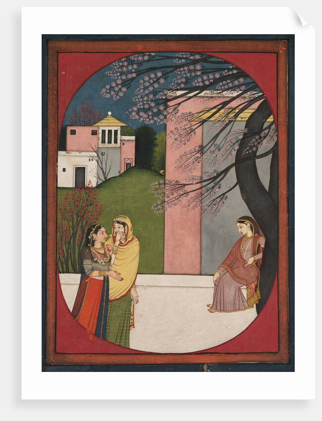 The Lovelorn Heroine, from a Sat Sai of Bihari, 1780-90 by Unknown