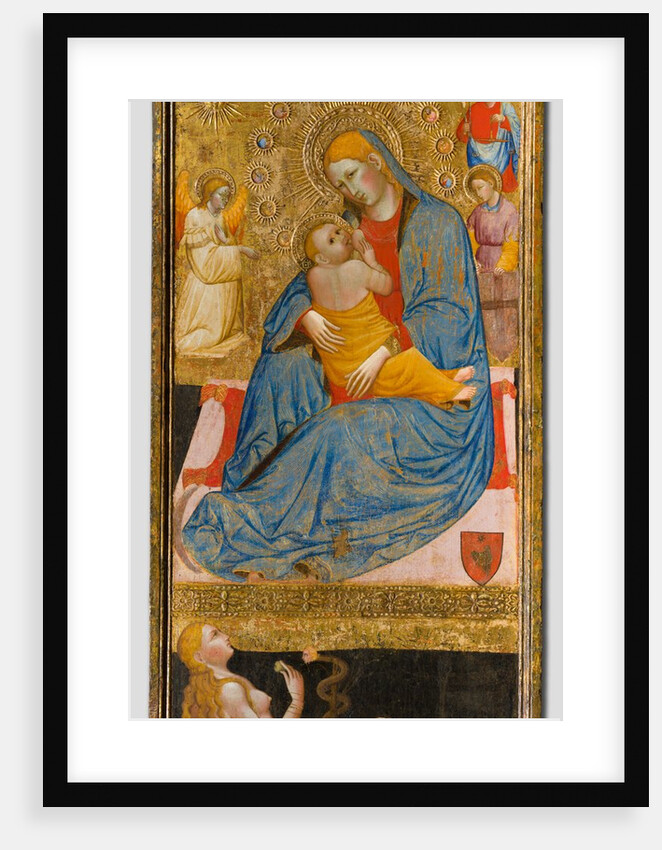 The Madonna of Humility with the Temptation of Eve, c. 1400 by Olivuccio di Ciccarello