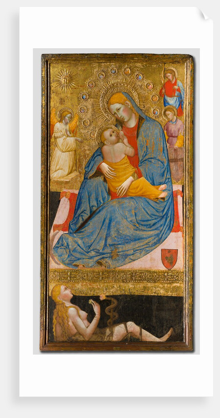 The Madonna of Humility with the Temptation of Eve, c. 1400 by Olivuccio di Ciccarello