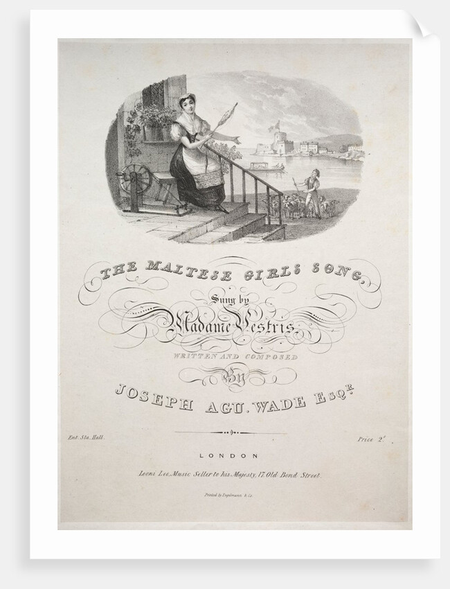 The Maltese Girls Song, 1800s by Unknown