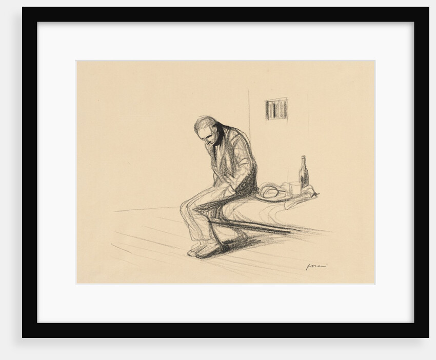 The Man Who Fired upon Clemenceau, c. 1919 by Jean Louis Forain