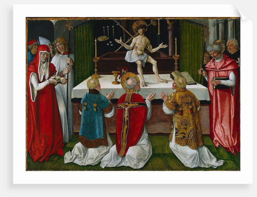 The Mass of Saint Gregory, 1511 by Hans Baldung