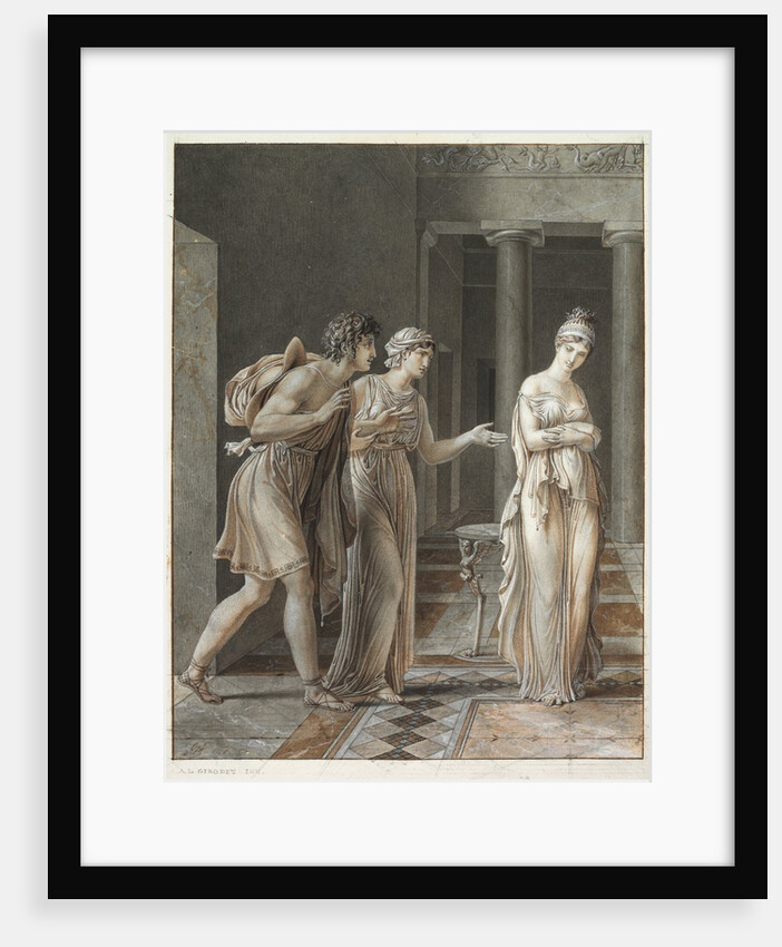 The Meeting of Orestes and Hermione, c. 1800 by Anne-Louis Girodet de Roucy-Trioson