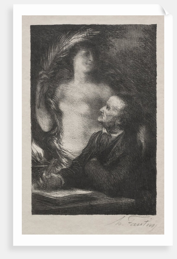 The Muse, 1887 by Henri Fantin-Latour