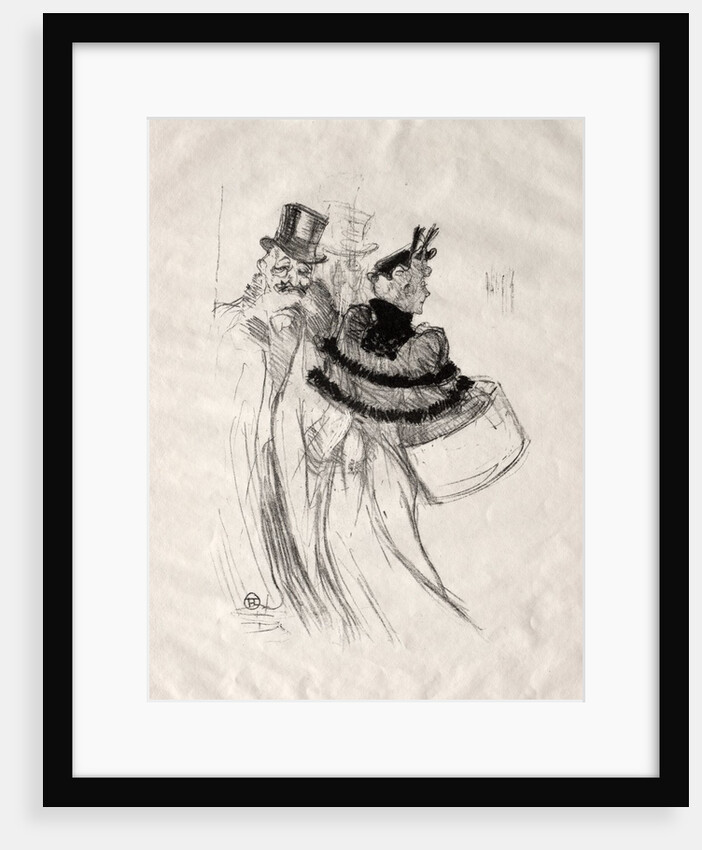 The Old Gentlemen, 1894 by Henri de Toulouse-Lautrec