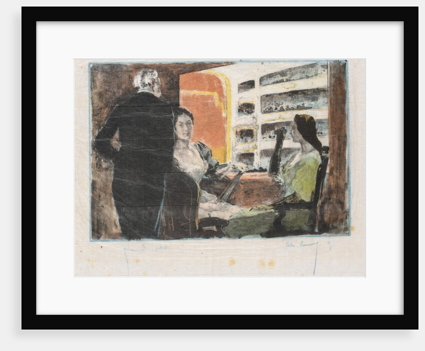 The Opera Box, 1894 by Alexandre Lunois