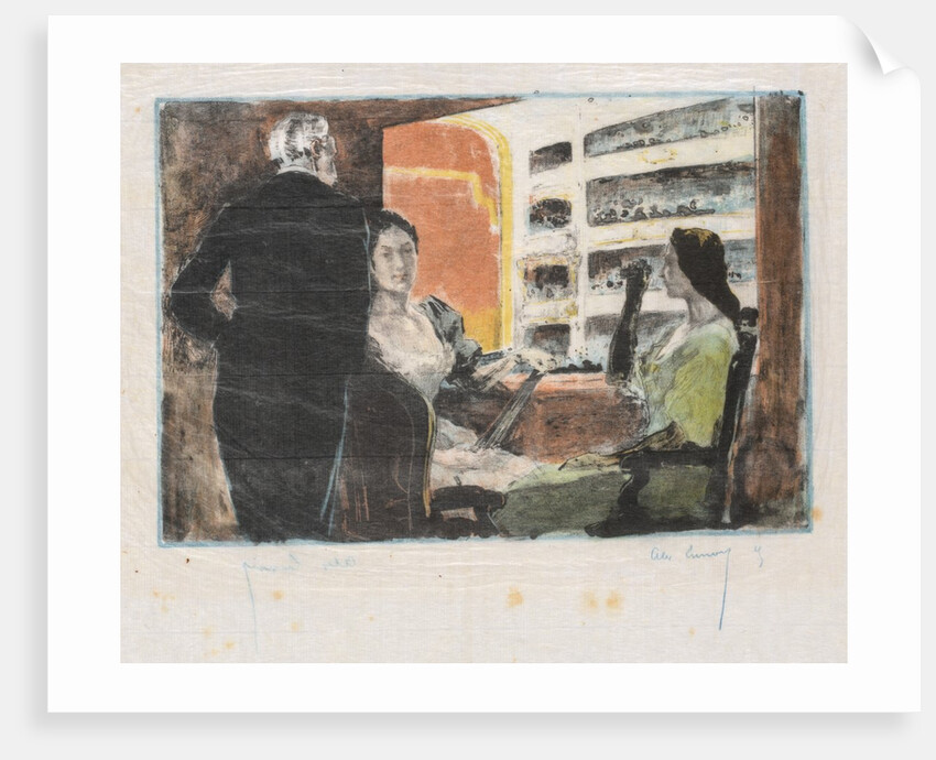 The Opera Box, 1894 by Alexandre Lunois