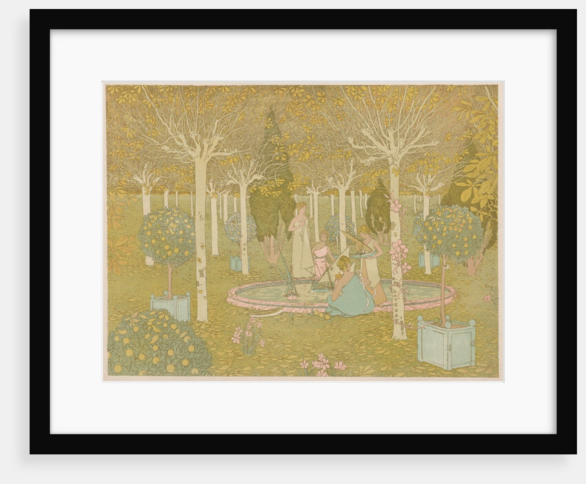 The Park, 1897 by Gaston de Latenay