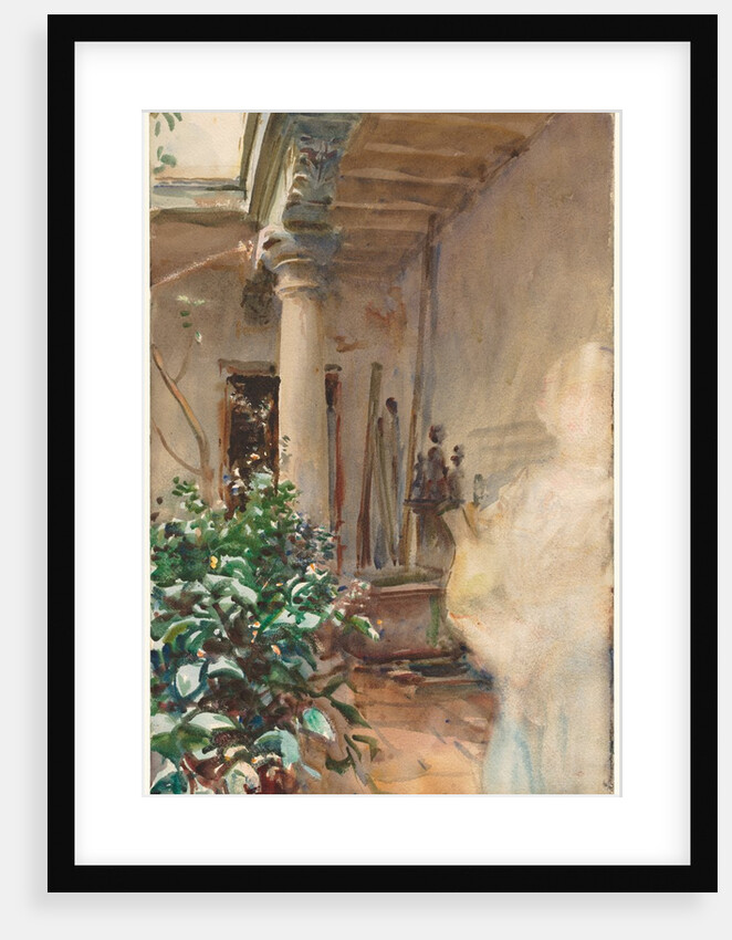 The Patio, 1908 by John Singer Sargent