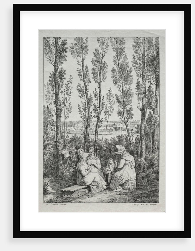 The Picnic by Charles Philibert Lasteyrie du Saillant