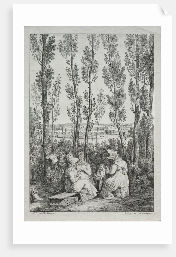 The Picnic by Charles Philibert Lasteyrie du Saillant