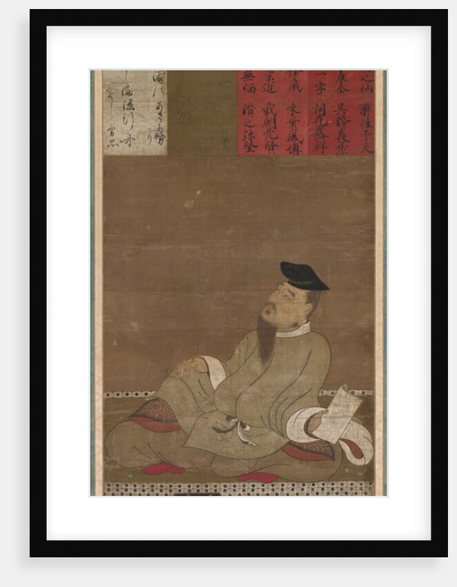 The Poet Kakinomoto no Hitomaro, c. 1300-1350 by Unknown