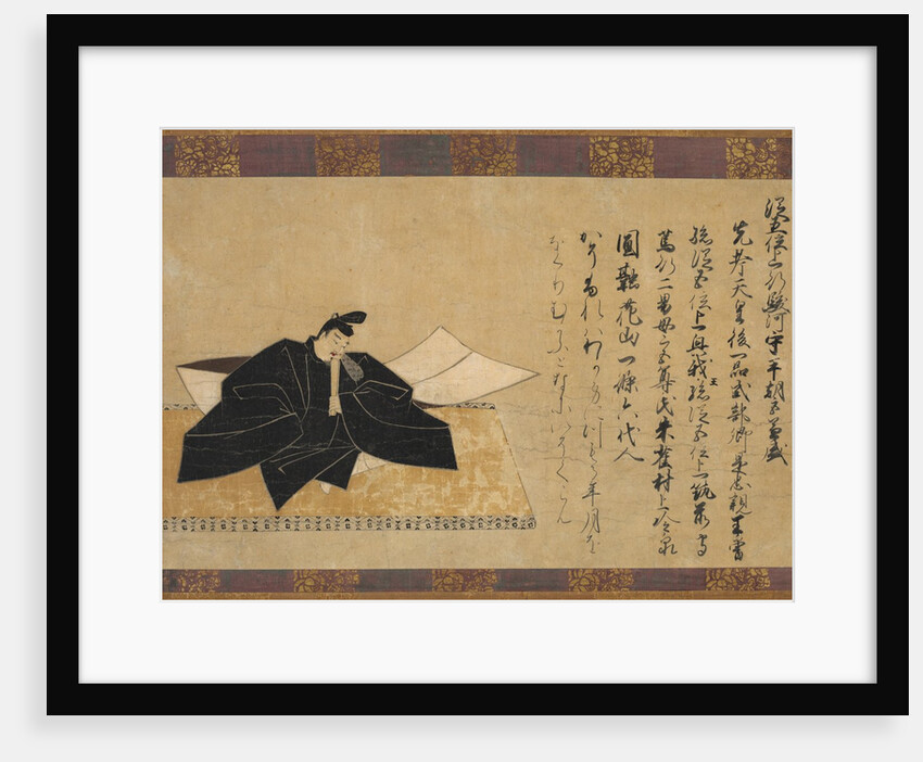 The Poet Taira No Kanemore, 1200s by Unknown