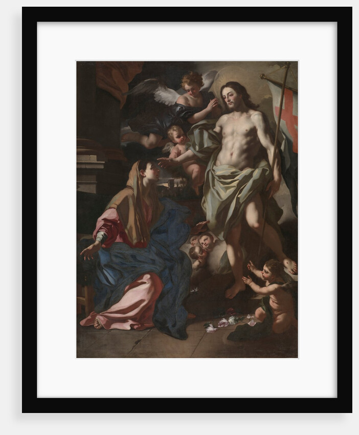 The Risen Christ Appearing to the Virgin, c. 1708 by Francesco Solimena