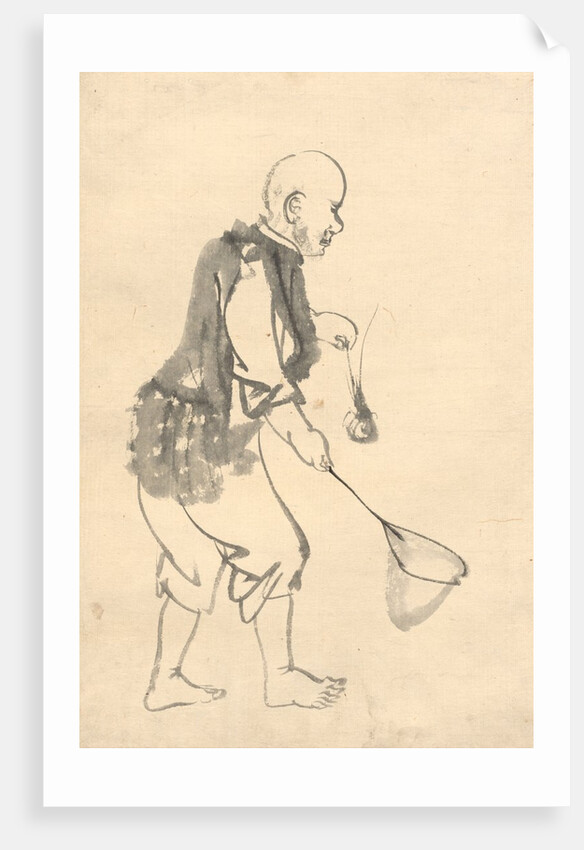 The Shrimp Fisherman by Kono Bairei