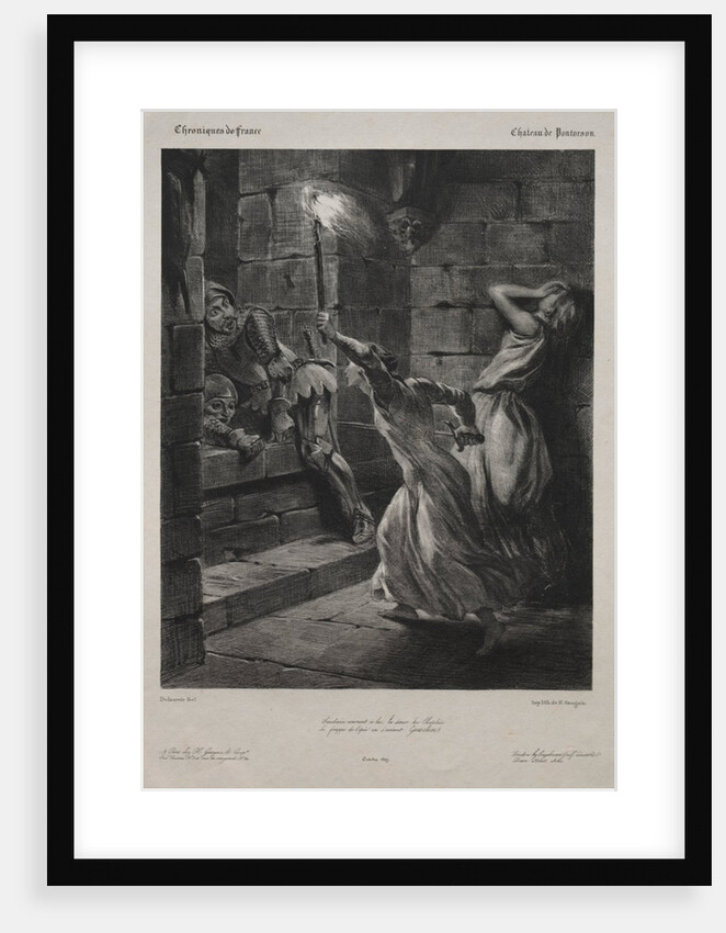 The Sister of Duguesclin, 1829 by Eugène Delacroix