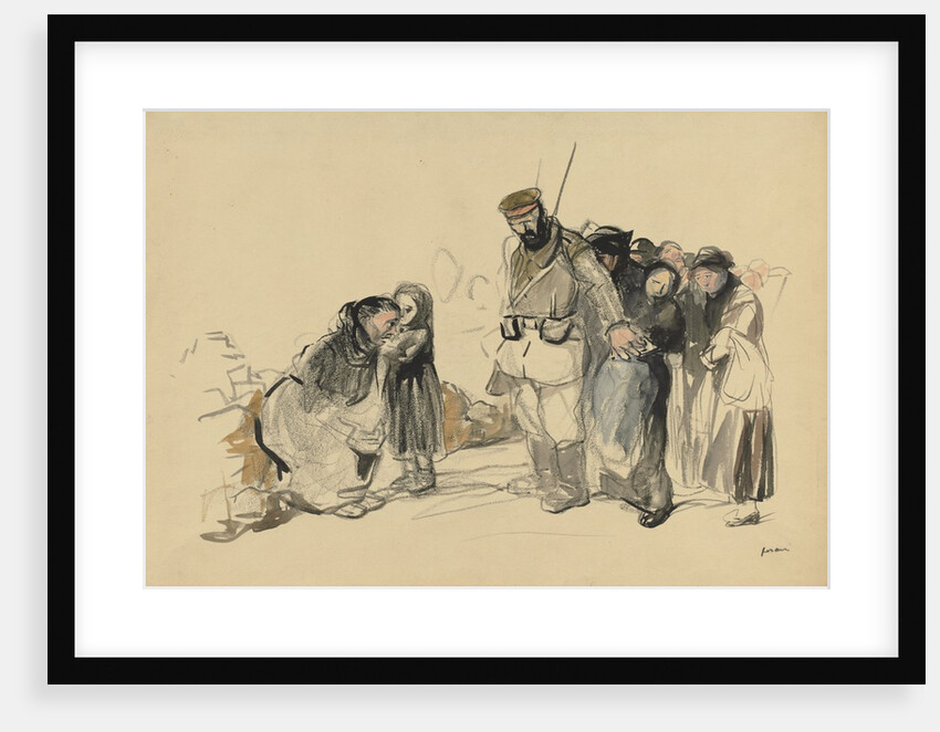 The Slavery in the North, fourth quarter 1800s or first third 1900s by Jean Louis Forain