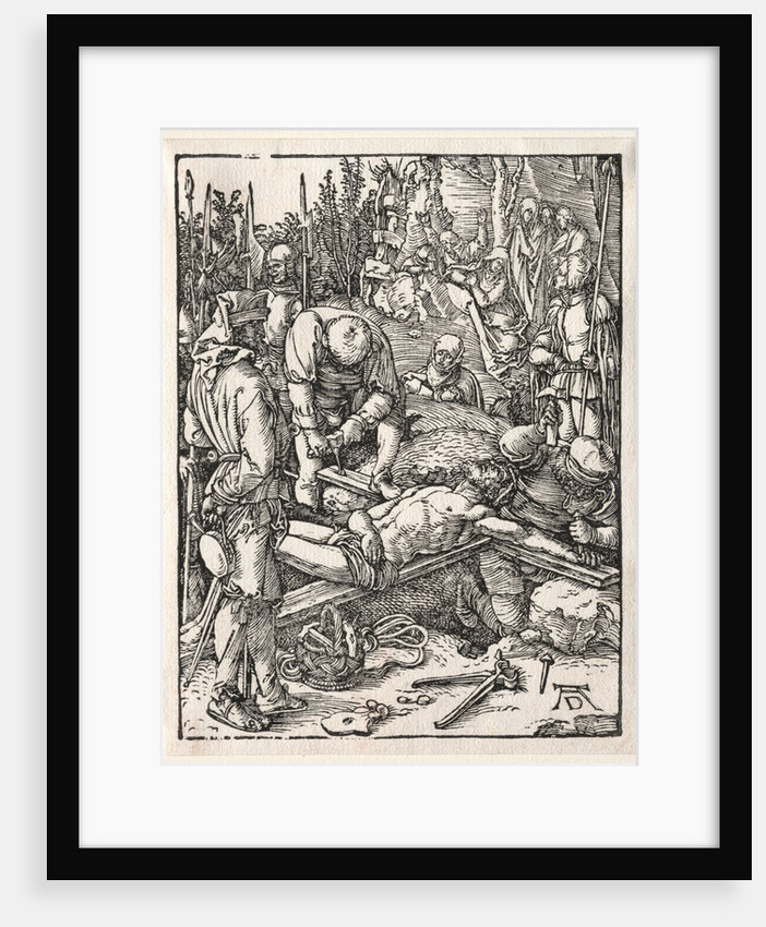 The Small Passion: Christ Being Nailed to the Cross, 1509-1511 by Albrecht Dürer