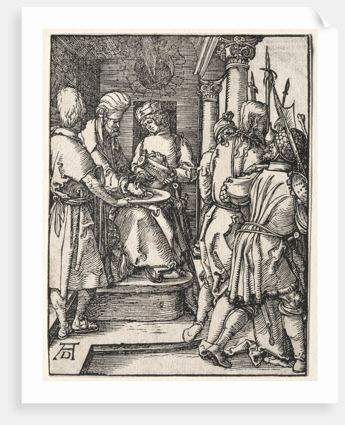 The Small Passion: Pilate Washing His Hands, 1509-1511 by Albrecht Dürer