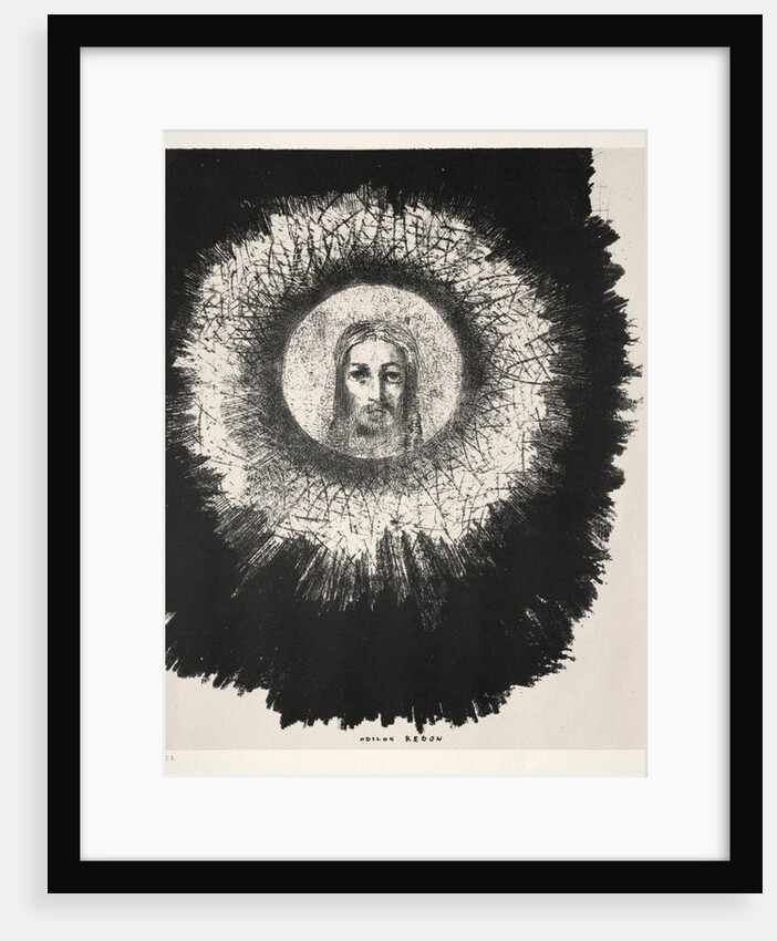 The Temptation of Saint Anthony: And In the Very Disk of the Sun Shines…, 1888 by Odilon Redon; Becquet; Edmond Deman